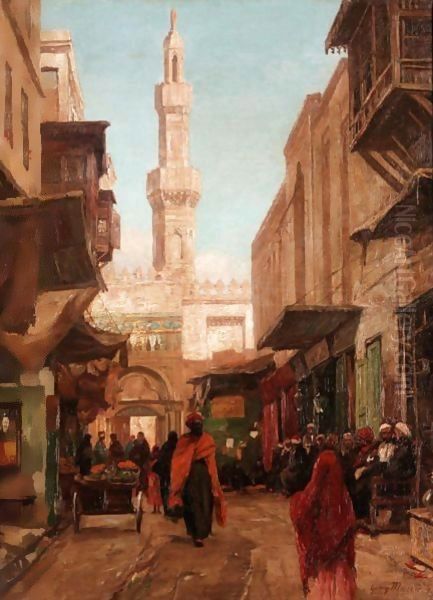 A North African Street Scene - view 1