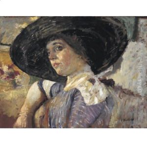 La Femme Au Chapeau by Jean-Edouard Vuillard