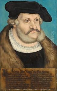 Portrait Of The Elector Frederick III 'The Wise' Of Saxony (1463-1525) 2