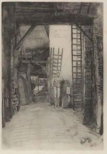 The Lime-Burner by James Abbott McNeill Whistler
