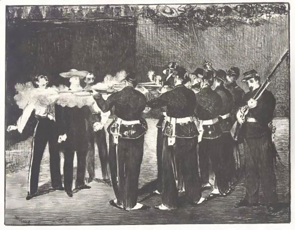Execution Of Maximillian - view 1
