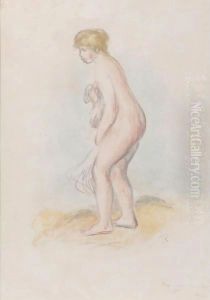 Baigneuse Debout, En Pied