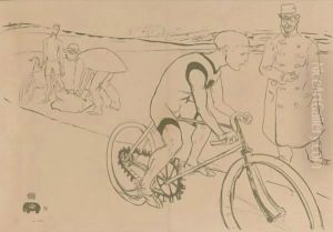 Cycle Michael by Henri De Toulouse-Lautrec