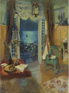 Korovin's Studio, Gurzuf, Crimea by Konstantin Alexeievitch Korovin