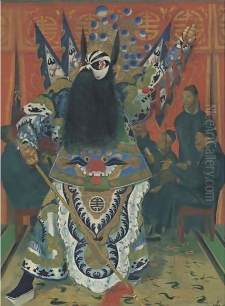 General Ma-Soo In The Historical Play The Retreat Of Kiai-Ting - view 1