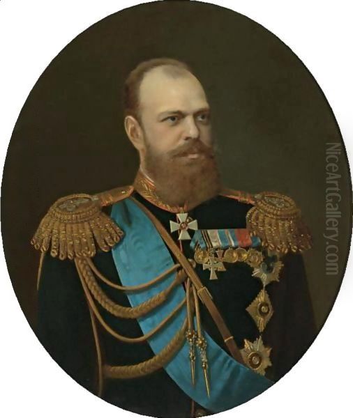 Portrait Of Alexander III, St. Petersburg, 1881 - view 1