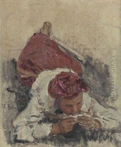 Lying Figure by Repin Iliya