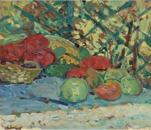 Still Life With Fruit And Basket - view 1
