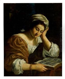 A Sibyl by Simone Cantarini (Pesarese)
