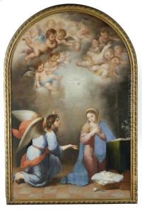 The Annunciation by Bartolome Esteban Murillo