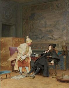 Le Medecin Malade by Jehan Georges Vibert
