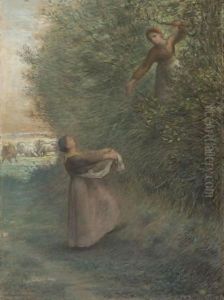 Les Petites Maraudeuses (The Little Marauders) by Jean-Francois Millet