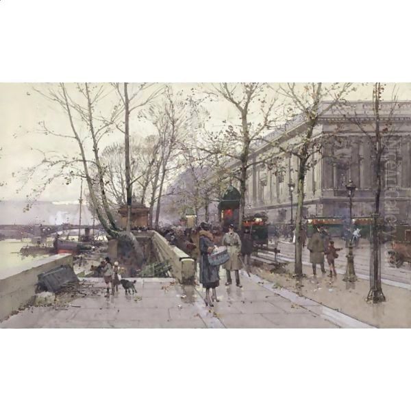Le Quai Du Louvre, Paris - view 1