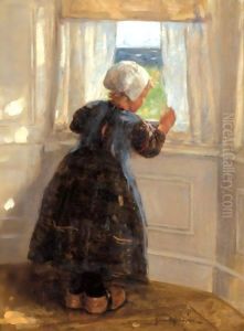 A Sunny Morning by Robert Gemmell Hutchison
