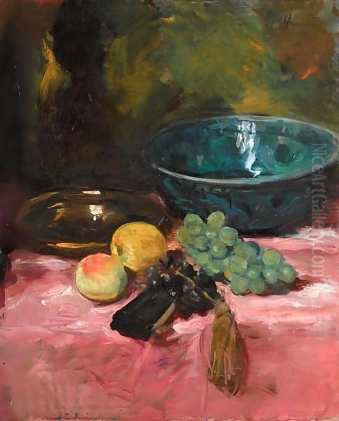 Still Life With Fruit And A Blue Bowl - view 1