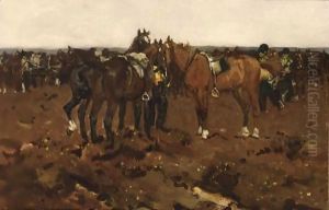 Hussars On The Heath by George Hendrik Breitner