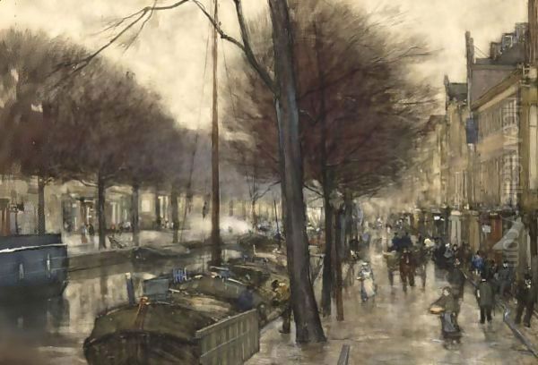 Figures On De Bierkade, The Hague - view 1