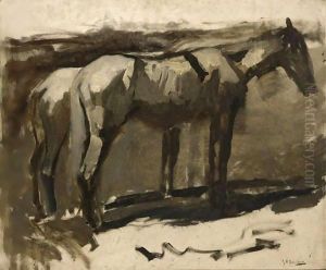Werkpaarden by George Hendrik Breitner
