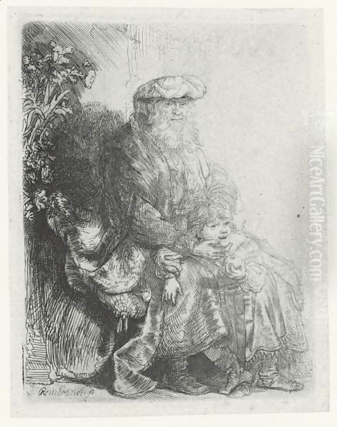 Abraham And Isaac - view 1