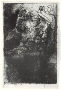 Jacob's Ladder by Harmenszoon van Rijn Rembrandt