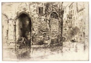 Two Doorways by James Abbott McNeill Whistler