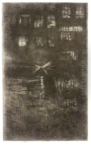 Nocturne Dance-House by James Abbott McNeill Whistler