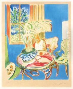 Petit Interieur Bleu by Henri Matisse