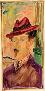 Portrait D'Homme by Abraham Mintchine