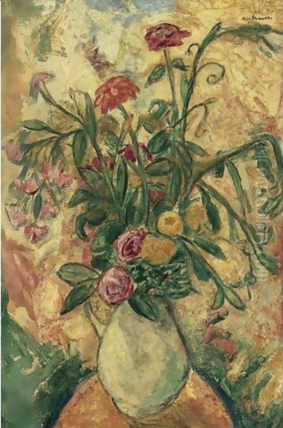Vase Of Flowers by Alfred Henry Maurer