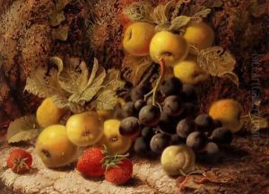 Still Life With Grapes And Strawberries