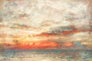 Afterglow, Red Sea by Albert Goodwin
