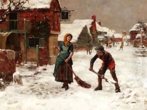 A Winter Wonderland by Henry John Yeend King