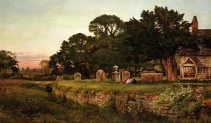 In A Country Churchyard, Wittington, Worcester