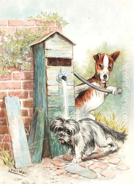 Washing The Dog - view 1