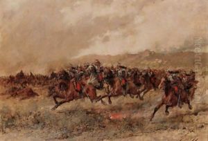 The Call To The Flag by Wilfred Constant Beauquesne
