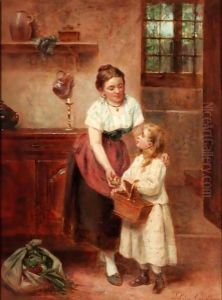 Going To School by Leon Caille