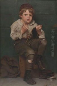 Stuck by John George Brown