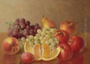 Mixed Fruit With Open Orange by Bryant Chapin