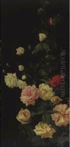 Still Life With Roses by George Cochran Lambdin