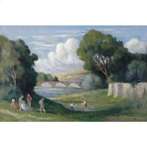 Baignade Aux Environs De Mantes