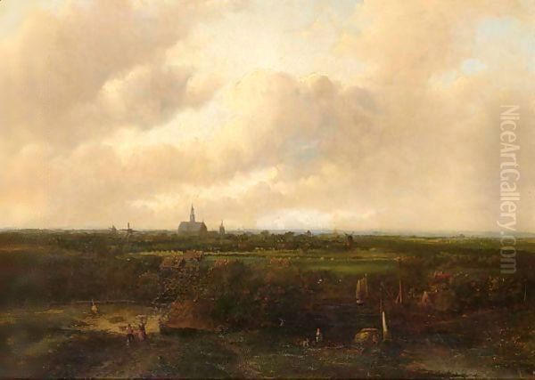A Panoramic View Of Haarlem - view 1