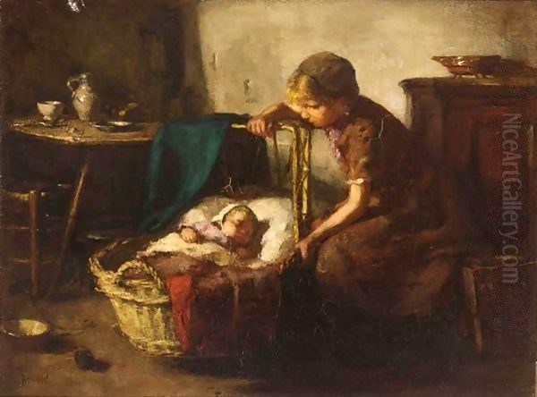 Watching Over The Baby - view 1