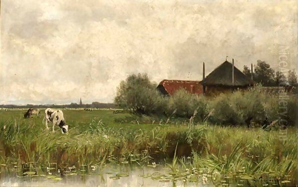 Cows In A Landscape - view 1