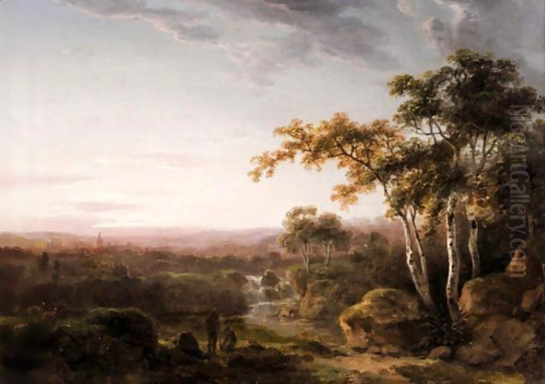 Landscape With Figures At Landscape - view 1