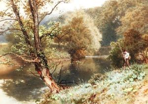 The Brook 2 by Myles Birket Foster