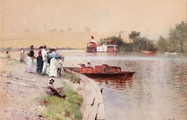 By The Riverbank - view 1
