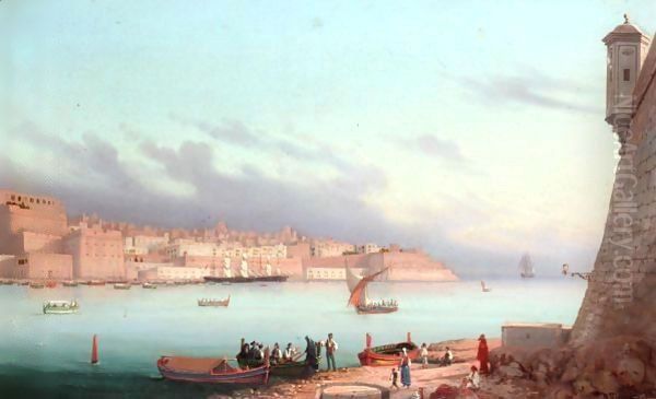 The Grand Harbour At Valetta - view 1