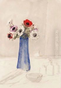 Vase D'Anemones Vase D'Anemones