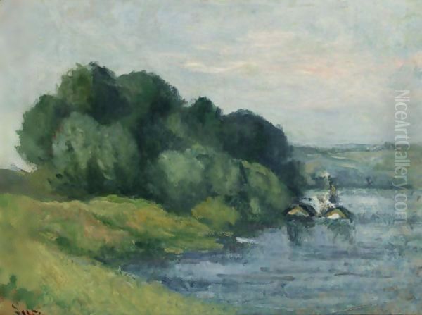 Rolleboise, Bord De Riviere - view 1