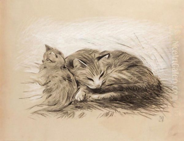 Deux Chats - view 1